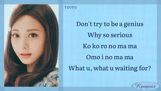 TWICE  SCIENTIST Japanese Version Easy Lyrics [upl. by Rehpretsirhc]