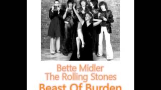 Bette Midler amp The Rolling Stones  Beast Of Burden MottyMix [upl. by Noir]