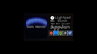 Roli Lightpad Block APP JAM  Dark Matter  iPad MPE [upl. by Natsirhc]