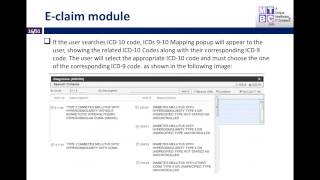 ICD10 Eclaim Module An answer to ICD 10 and Paper Scanning [upl. by Esyned]