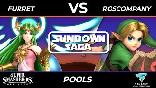 Furret Palutena vs RGSCompany Young Link  Ultimate Pools  Sundown Saga 2024 [upl. by Notsek]