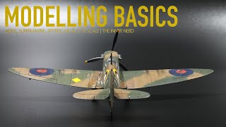 Model Making for Beginners  Airfix Spitfire MkI 172  The Inner Nerd [upl. by Laine]