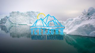 Icefjord Midnight Marathon  Greenland Run under the midnight sun [upl. by Joel414]