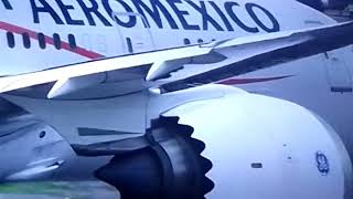 Aeromexico Taxiing amp Takeoff from Mexico City Intl Airport 👀😱🛫 BONG BARIZO TV [upl. by Andy]