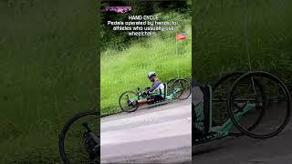 HAND CYCLIST shortvideo bisikleta handcycle [upl. by Maurine590]