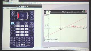 Funktionen darstellen und Nullstellen bestimmen mit dem TInspire [upl. by Kaz488]