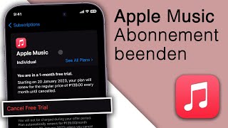 Abo auf iPhone kündigenbeenden am Beispiel Apple Music [upl. by Bea]