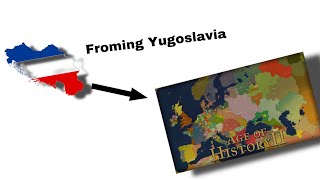 Forming Yugoslavia AOH2 Gameplay [upl. by Aneehsor]