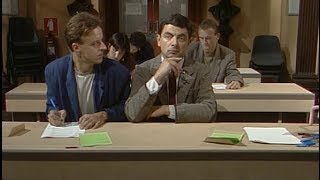 Mr Bean se intenta copiar en un examen [upl. by Julie]