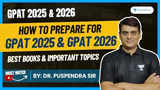 GPAT  How to Prepare for GPAT 2025 and GPAT 2026 Best Books amp Important Topics GPAT2025 GPAT2026 [upl. by Ringo55]