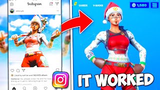 So I recreated Instagram Concepts in Fortnite Fortnite Custom Skins [upl. by Airdnazxela973]