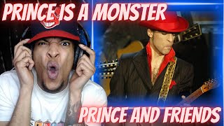 PRINCE IS BANANAS WHILE MY GUITAR GENTLY WEEPS  PRINCE x TOM PETTY x JEFF LYNN  REACTION [upl. by Ennaxxor996]