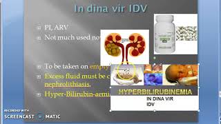 Pharmacology 880 c Anti Viral AIDS HIV Treatment PI Protease Inhibitors Indinavir IDV Nelfinavir NFV [upl. by Redman984]