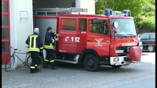 Ernstfall in Echtzeit Feueralarm live in Börry [upl. by Kubetz]