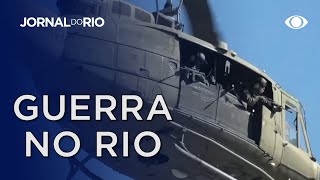 Policial morre e vias fechadas em dia de caos  Jornal do Rio [upl. by Tanhya317]