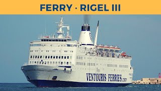 Arrival of ferry RIGEL III Bari Ventouris Ferries [upl. by Tamarah]