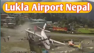 Nepal Lukla Airport Crash Landing amp Takeoff [upl. by James]