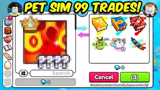 Pet Simulator 99 Trading is BROKEN roblox [upl. by Gawlas]