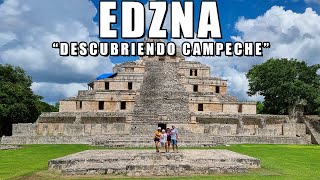 EDZNÁ 🔴 Zona Arqueológica de CAMPECHE  GUÍA COMPLETA [upl. by Kcirdled]