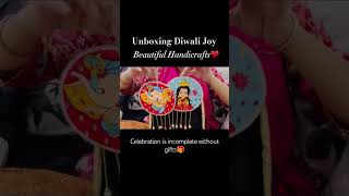 Handcrafted Diwali gifts 🎁 quotDilwali Vibes And Gift Surprisesquot arthandycraftdiwaligifts ytshorts [upl. by Siger433]