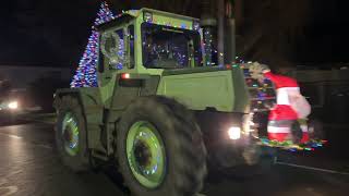 The Great Retford Christmas Charity Tractor Run 2023 North Leverton [upl. by Birch11]