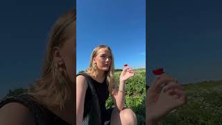 Selvpluk Jordbær🍓jordbær sommer vlog [upl. by Llerrom]