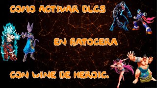 Como activar DLCs en Batocera con Wine de Heroic [upl. by Auqenaj]