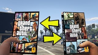 GTA 5 vs GTA 4  ÇOK ŞAŞIRACAKSINIZ KIM KAZANIR [upl. by Joed]