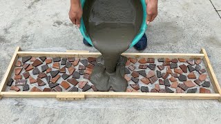 Recycle Ceramic Tile Pieces To Make Unique Flower Pots For Your Garden [upl. by Akitnahs]