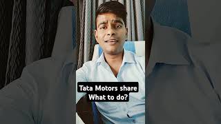 Tata Motors share latest news Why Tata motors share price going down What to do now [upl. by Dorotea]