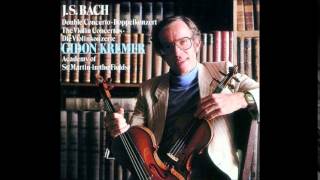 JS Bach Violin Concerto in E major BWV 1042 Gidon Kremer [upl. by Annovad]