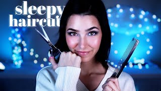 ASMR Sleepy Haircut for the Best Sleep Ever 💤 [upl. by Odessa]