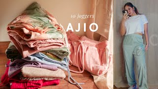 Joggers Haul Ajio  Upto 90 OFF Big Bold Sale [upl. by Alida]