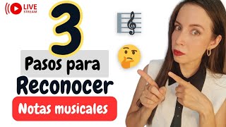 ¿Cómo empezar a reconocer las notas musicales eartraining notasmusicales oidomusical leanatips [upl. by Lumbye]