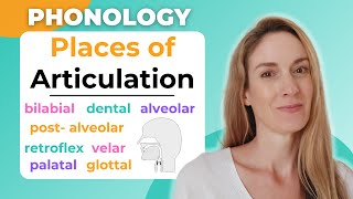 Place of Articulation  Consonant Sounds in English  Phonology [upl. by Riannon471]