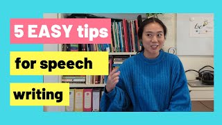 5 EASY tips for VCE speech writing [upl. by Leeth]