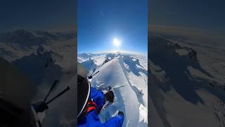 Extremesports snowboarding skiing ski snow adventure avalanche youtube shorts [upl. by Gnah217]