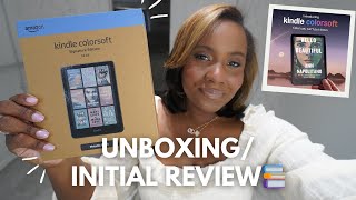 Kindle ColorSoft Unboxing Setup amp First Look Review  Is It Worth It [upl. by Lumbard]