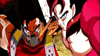 SSJ4 Xeno Vegito VS SSJ Cumber  Power Levels  HD [upl. by Aenet]