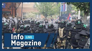 Info Magazine  Kush do ta qetësojë veriun  29052023  Klan Kosova [upl. by Eddina993]