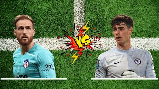 Jan Oblak vs Kepa Arrizabalaga⚽🔥 [upl. by Koralle]