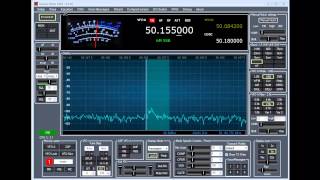 FiFi SDR 6 Meter SSB Reception  W1AEX [upl. by Oinotnanauj279]