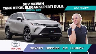 Review Penuh Toyota Harrier 2021  Betul ke SUV ni kekal elegan seperti dulu  Caricarzcom [upl. by Felder]