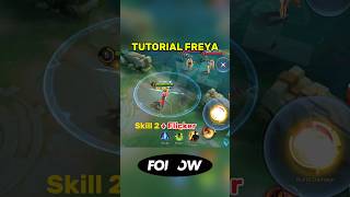 ✅️ TUTORIAL FREYA BY JYL freya freyatiktokofficial mlbb fyp tlid [upl. by Aslam111]