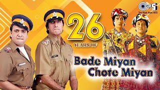 26 Years Of Bade Miyan Chote Miyan  Amitabh Bachchan Govinda  90s Hits Hindi Songs  Hindi Gana [upl. by Emil577]