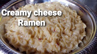 Creamy Cheese Ramen  fast and easy [upl. by Rab]