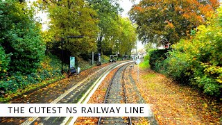 🇳🇱 HDR The cutest NS railway line during autumn Utrecht  Baarn SLT 11112023 [upl. by Heady]