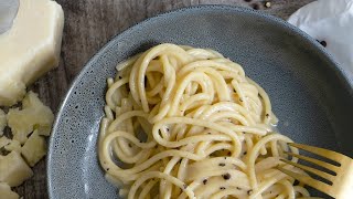 🔴 Real SPAGHETTI CACIO E PEPE [upl. by Nojel]