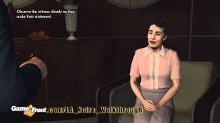 LA Noire Walkthrough  PT 4  Story Mission 4  Buyer Beware  Part 1 [upl. by Esimorp]