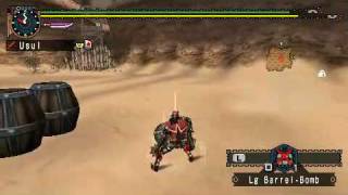 MHFU Lance vs Black Diablos Grank [upl. by Gora]